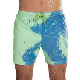 Color Changing Swim Shorts for Boys 12 15 Bathing Suit 2020 Quick Dry Beach Swimming Trunks Water Hot Discoloration Board Shorts
