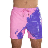 Color Changing Swim Shorts for Boys 12 15 Bathing Suit 2020 Quick Dry Beach Swimming Trunks Water Hot Discoloration Board Shorts