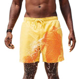 Color Changing Swim Shorts for Boys 12 15 Bathing Suit 2020 Quick Dry Beach Swimming Trunks Water Hot Discoloration Board Shorts