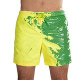 Color Changing Swim Shorts for Boys 12 15 Bathing Suit 2020 Quick Dry Beach Swimming Trunks Water Hot Discoloration Board Shorts