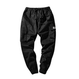 Men Casual Wear-resistant Large Size Ankle-tied Drawstring Cotton Pants Trousers Pantalon Homme Military Cargo Pants Leggings