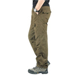 Men Cargo Pants Casual Multi Pockets Military Tactical Pants Pantalon Hombre Men Sweatpants Straight Long Trousers Plus Size 3XL